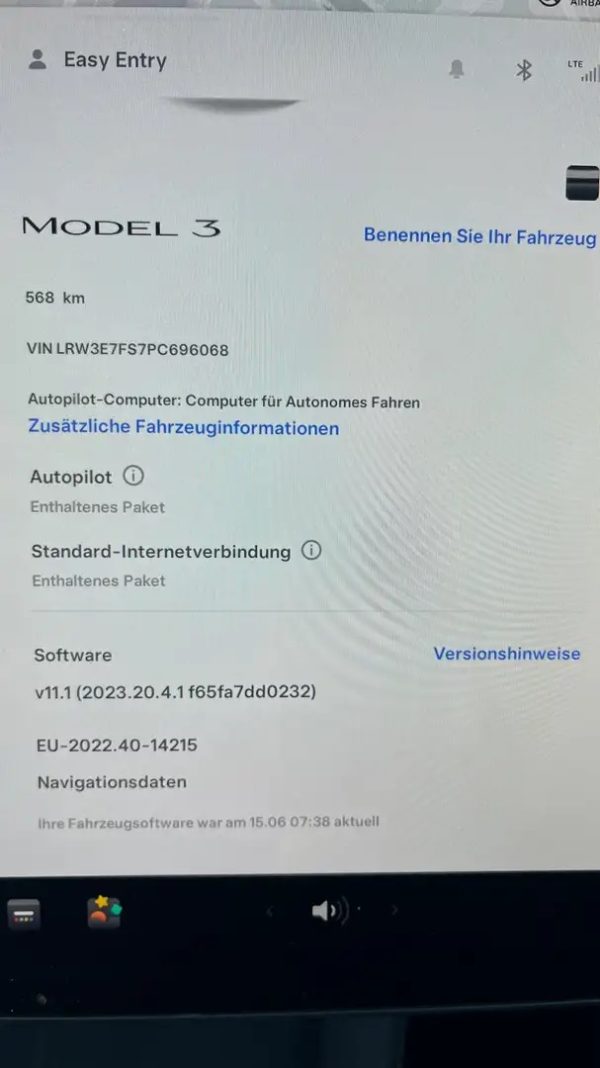 Tesla Model 3 Reichweite Plus Hinterradantrieb – Bild 11
